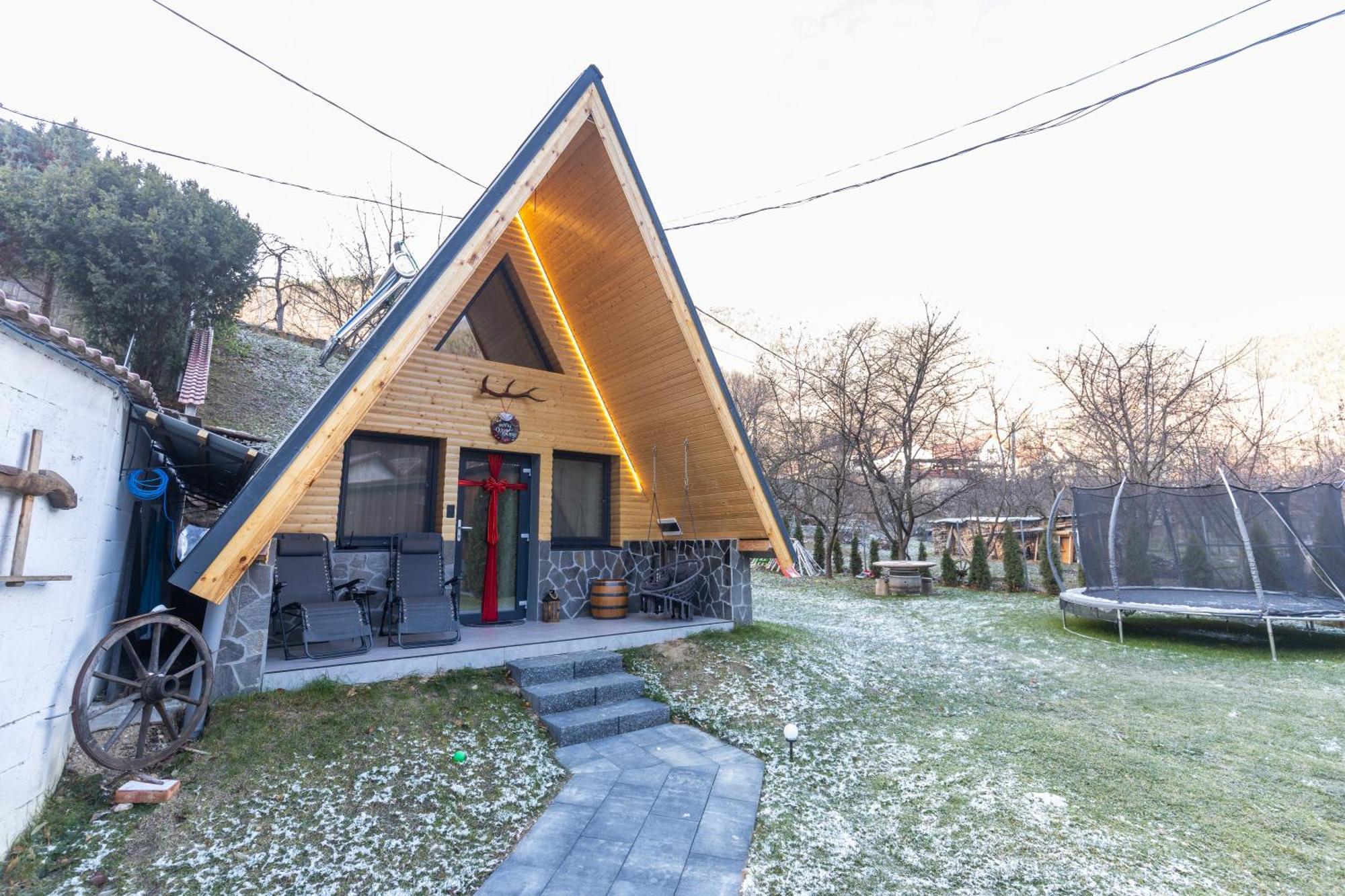 Pensiunea Casa Iulia A-Frame Martinie Buitenkant foto